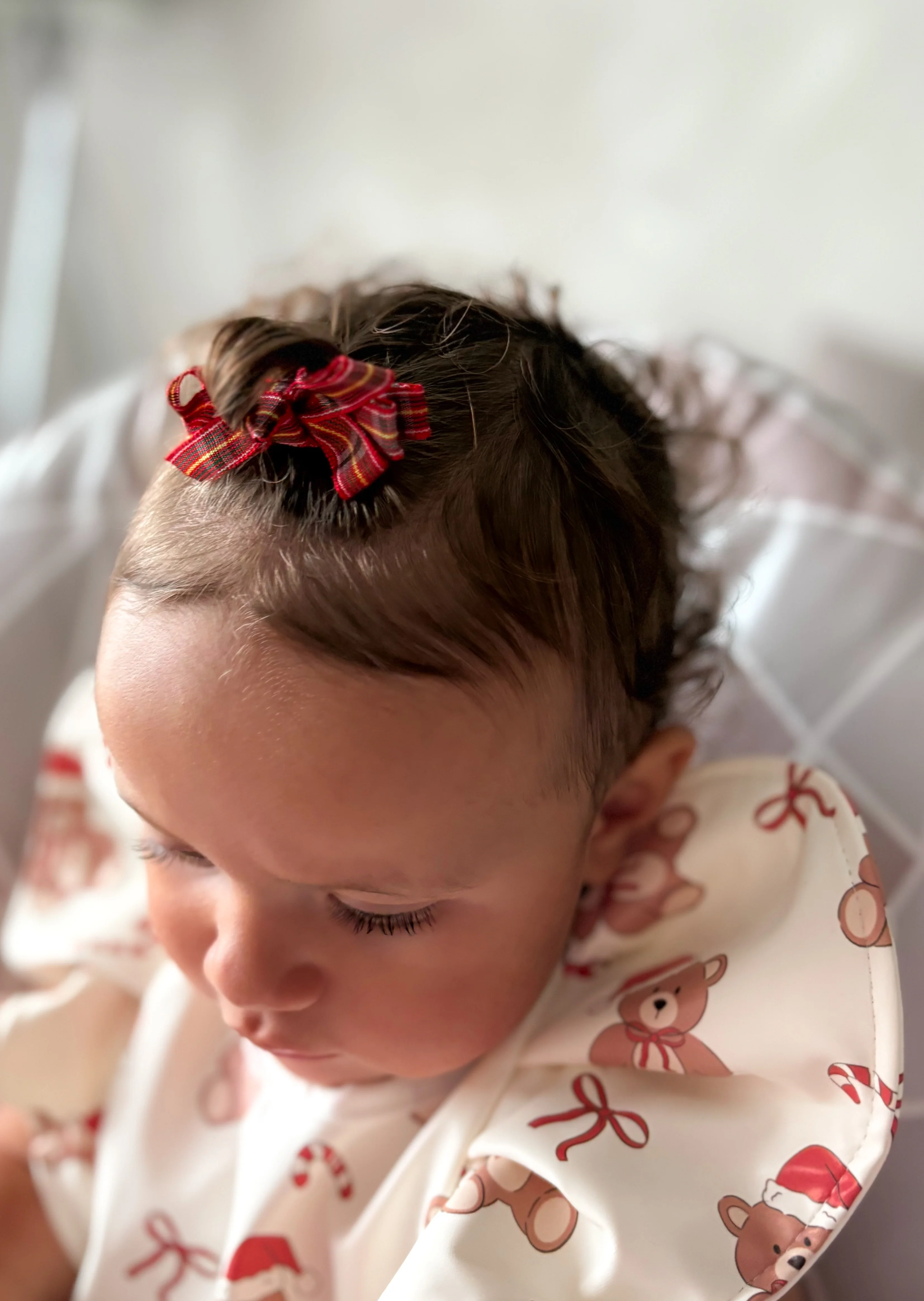 Christmas Pack of 10 My First 2 inch Bow Clips - Image 9