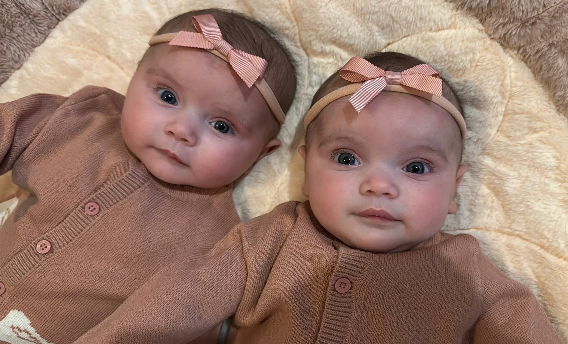 Dusty Pink 2.5 inch Dainty Bow On Headband - Image 3