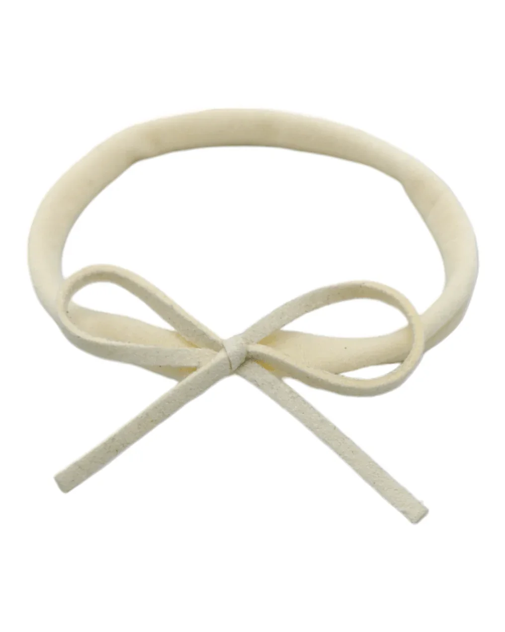 Set of 4 Mini Cord Dainty Bow Headbands - Image 3
