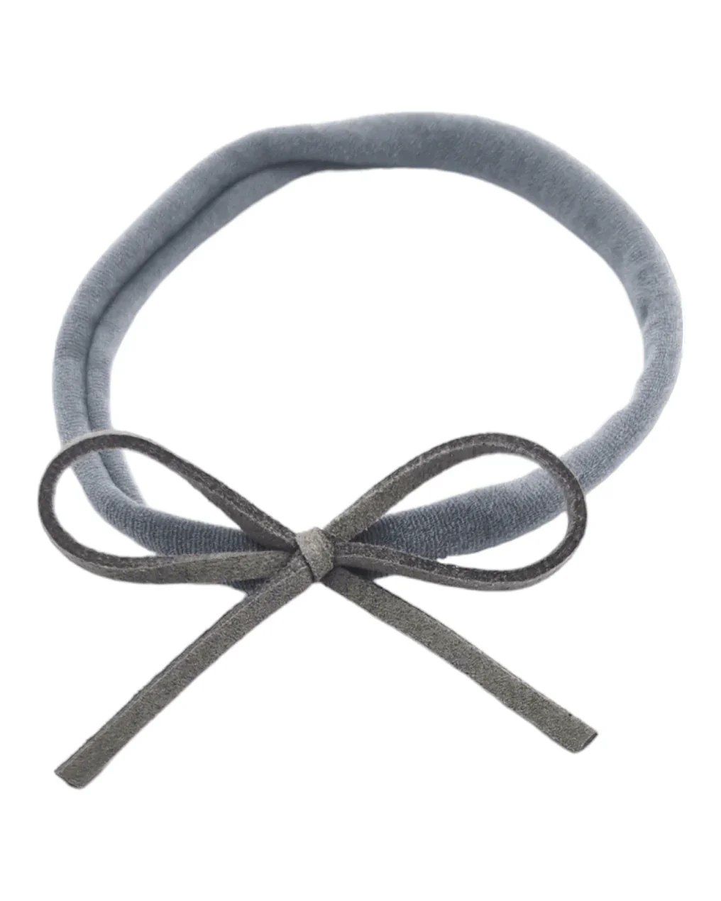 Set of 4 Mini Cord Dainty Bow Headbands - Image 4