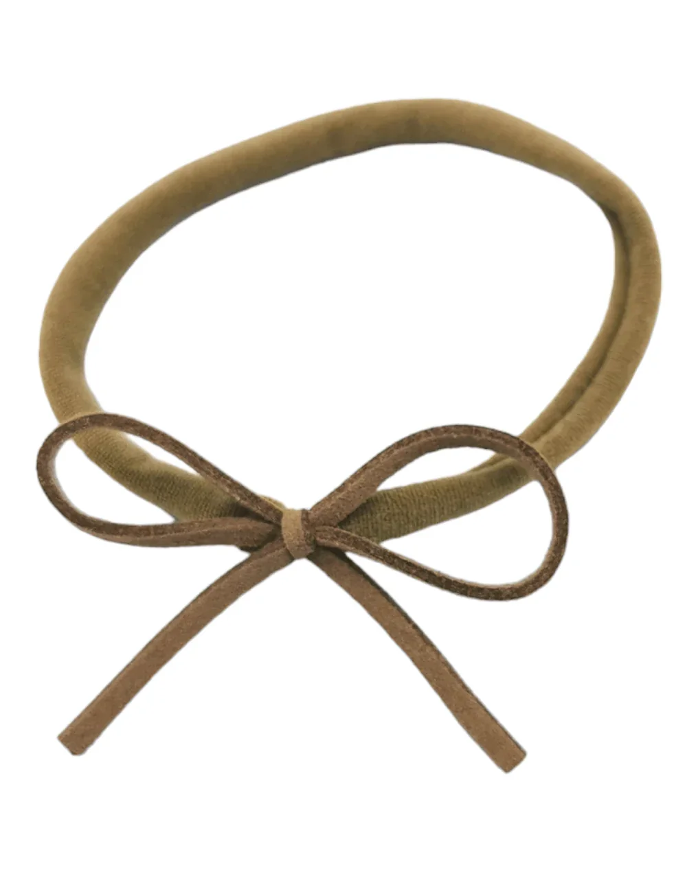 Set of 4 Mini Cord Dainty Bow Headbands - Image 5