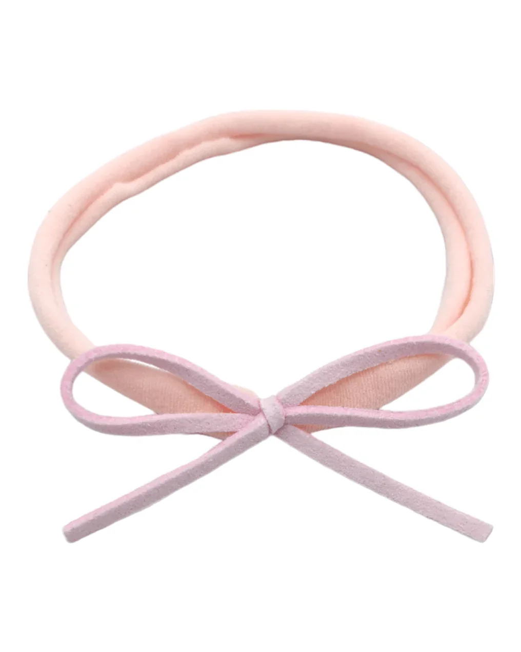 Set of 4 Mini Cord Dainty Bow Headbands - Image 3