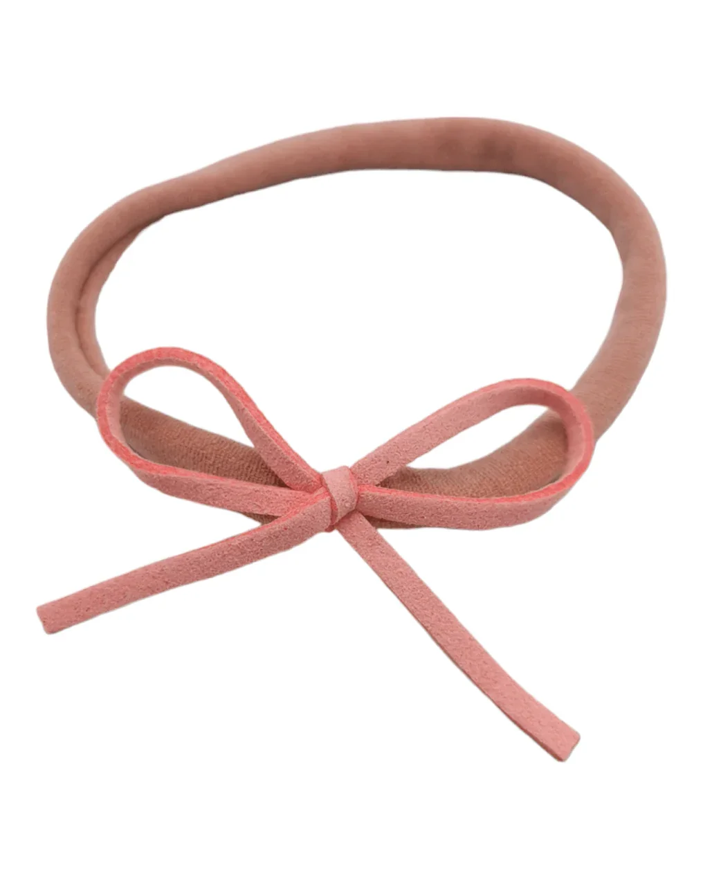 Set of 4 Mini Cord Dainty Bow Headbands - Image 4