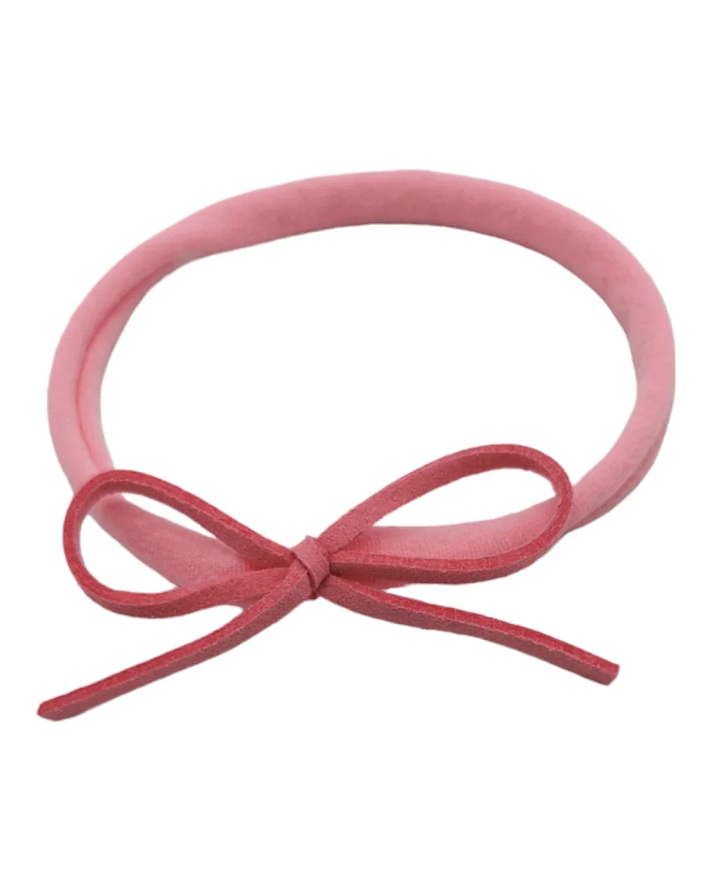 Set of 4 Mini Cord Dainty Bow Headbands - Image 5