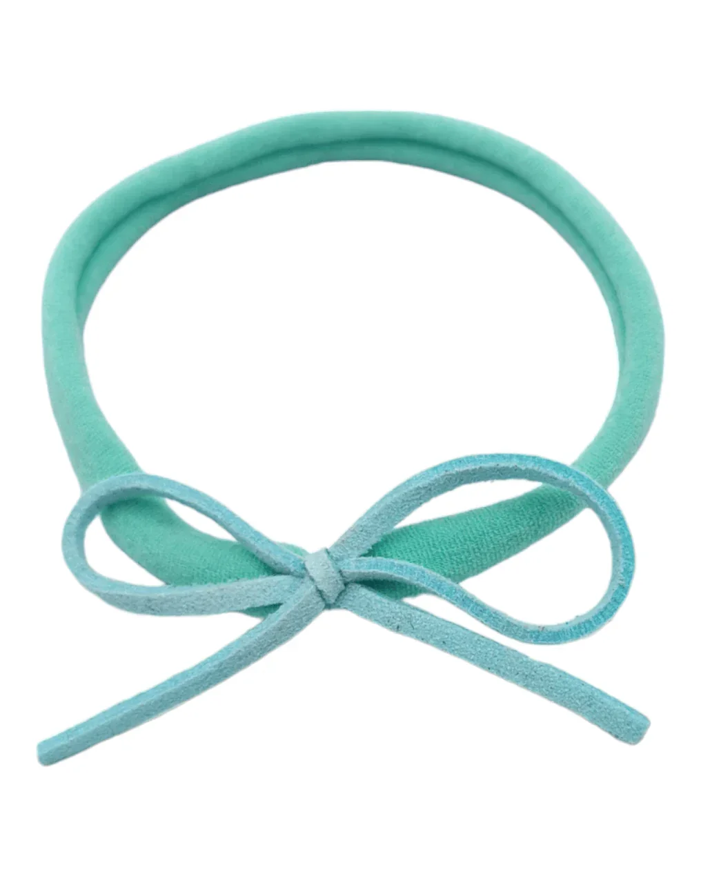 Set of 4 Mini Cord Dainty Bow Headbands - Image 5