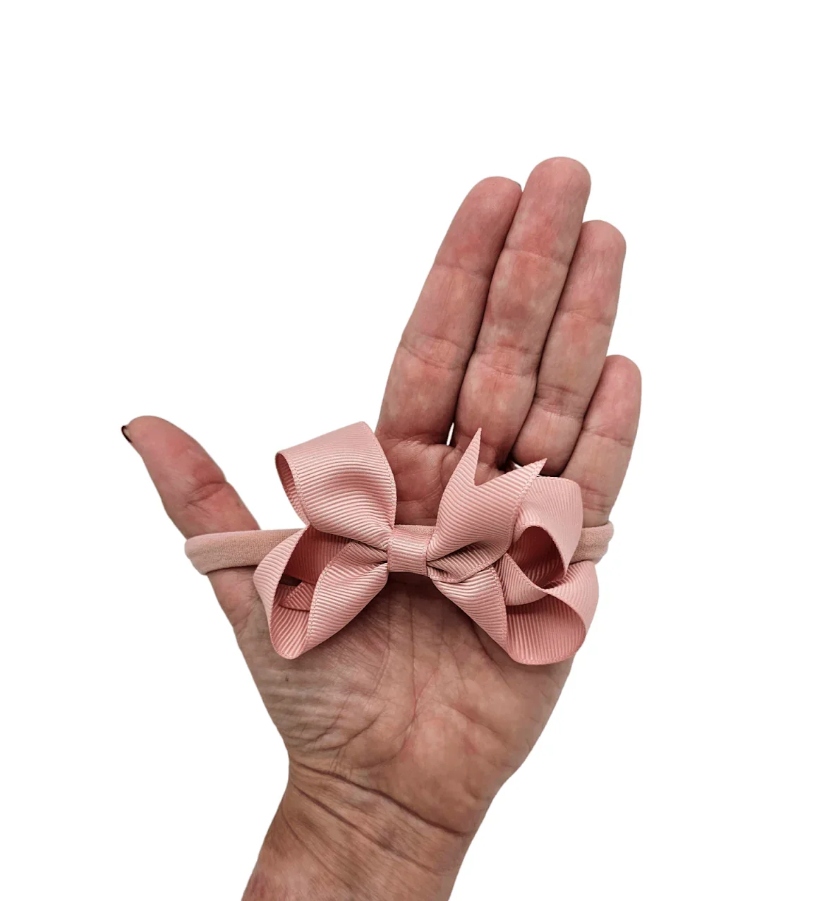 Set Of 4 - 3 Inch Dainty Bow Headbands - Image 4